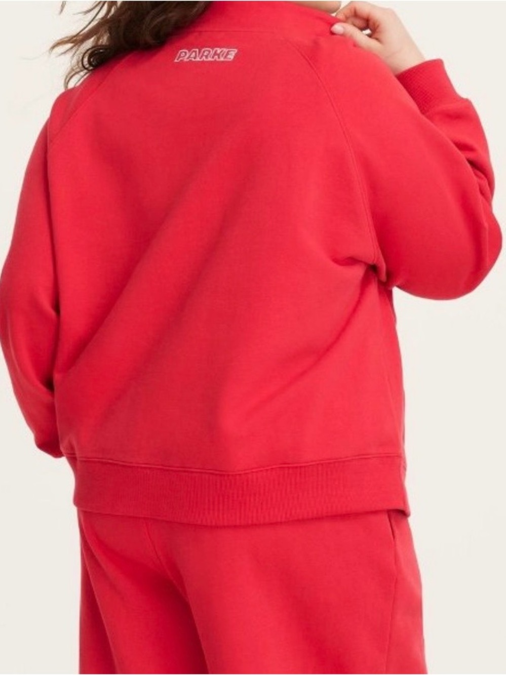 Snap- Mock Neck Popover Sweatshirt- Parke x Target - Picture 3 of 4
